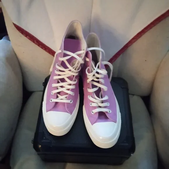 New High Top Converse Chuck 70- Pale Amethyst - Picture 4 of 11